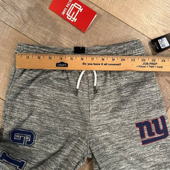 NFL Team Apparel Kids Giants Grey Jogger Sweatpants Size 10-12 - Picture 5 of 10